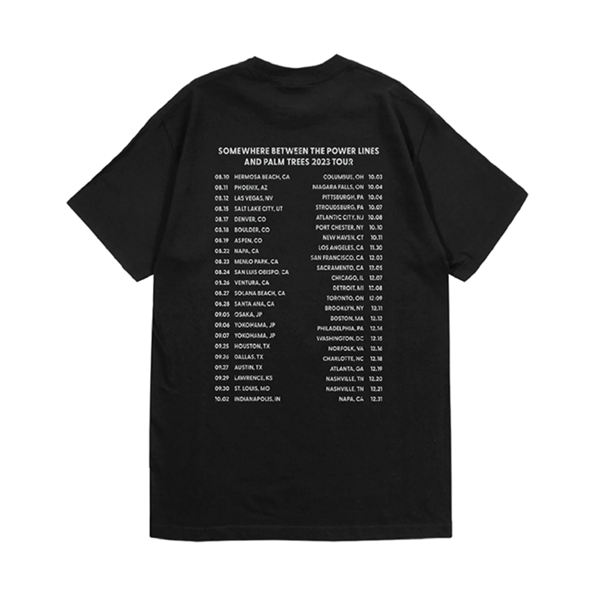 Dogstar Shaka Circle Dated Tour 2023 Tee