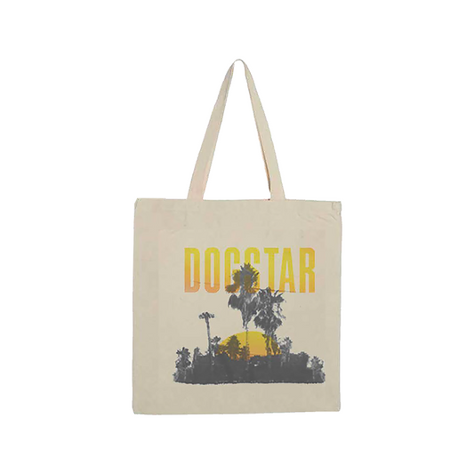 Dogstar Somewhere Between the Power Lines and Palm Trees Tote