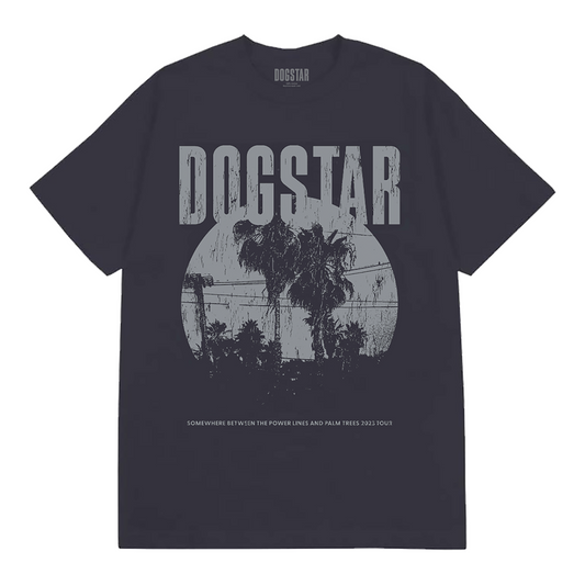 Dogstar Somewhere Between the Power Lines and Palm Trees Tour 2023 Tee