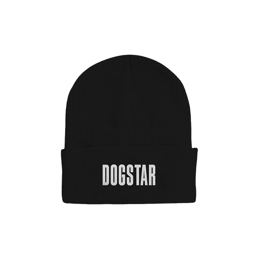 Black beanie with 'DOGSTAR' in white text