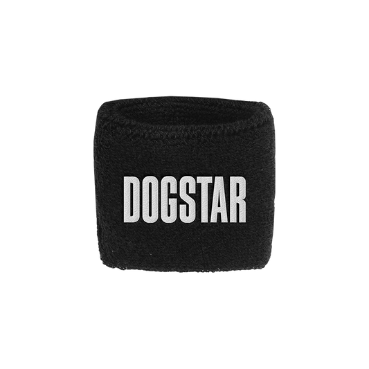 Black wristband with 'DOGSTAR' in white text
