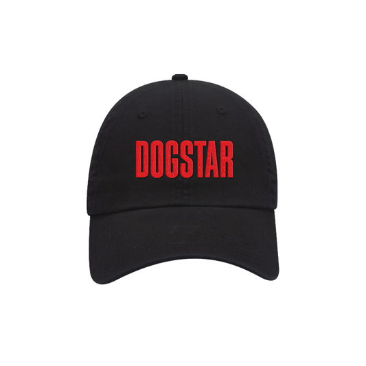 Black beanie with 'DOGSTAR' in red text
